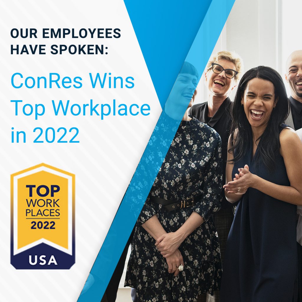 ConRes Named a Winner of the 2022 Top USA Workplaces